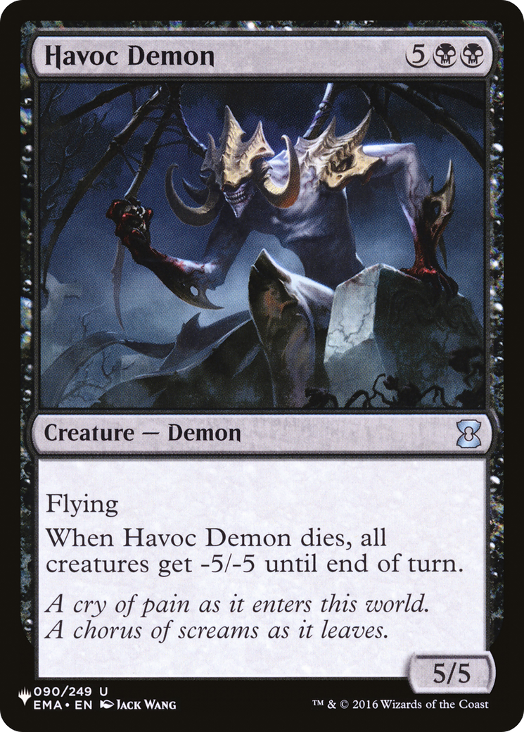 Havoc Demon [The List Reprints] | Gamer Loot