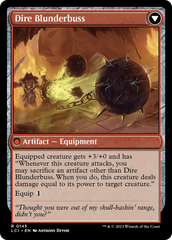 Dire Flail // Dire Blunderbuss [The Lost Caverns of Ixalan Prerelease Cards] | Gamer Loot