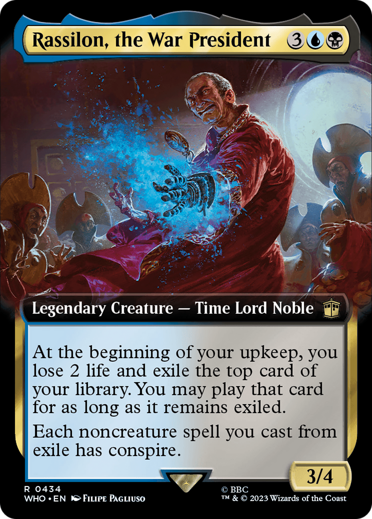 Rassilon, the War President (Extended Art) [Doctor Who] | Gamer Loot