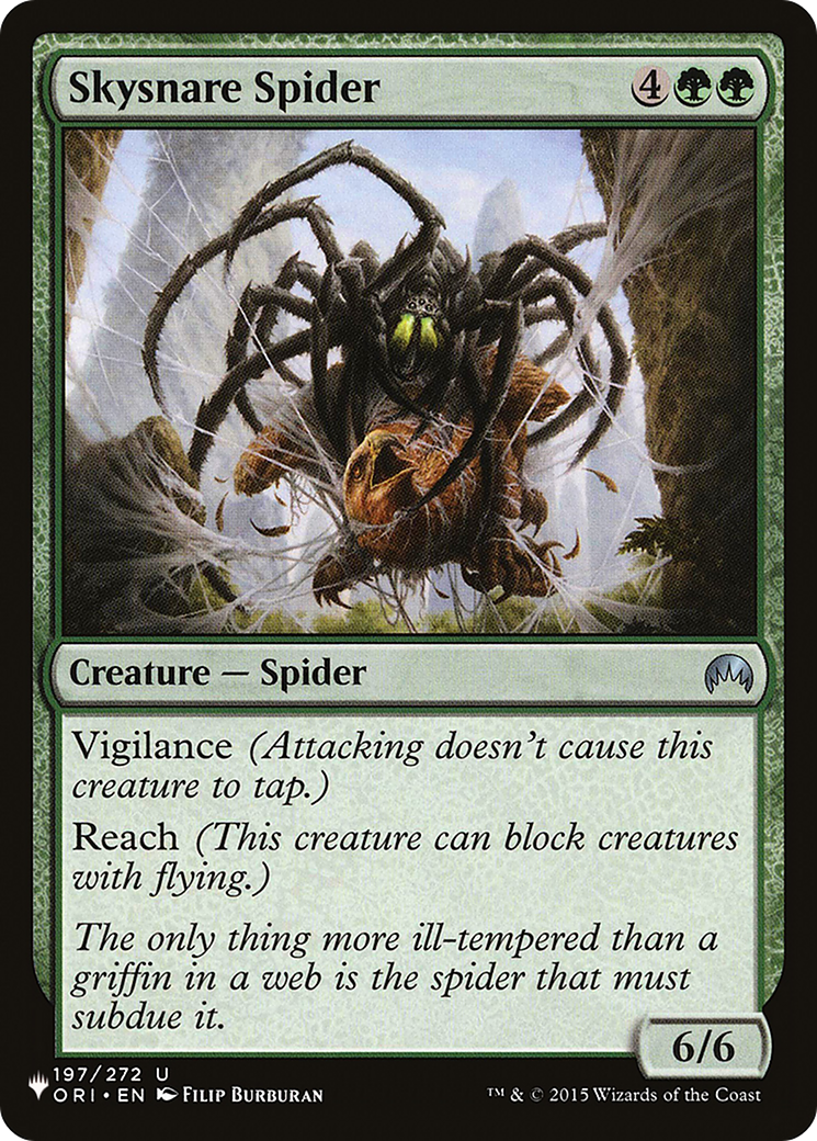 Skysnare Spider [The List Reprints] | Gamer Loot