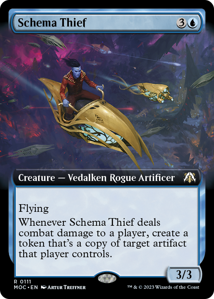 Schema Thief (Extended Art) [March of the Machine Commander] | Gamer Loot