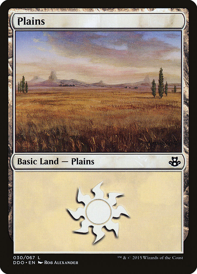 Plains (30) [Duel Decks: Elspeth vs. Kiora] | Gamer Loot