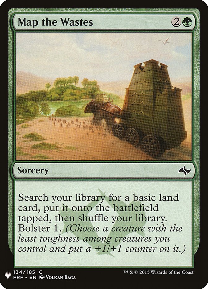 Map the Wastes [Mystery Booster] | Gamer Loot