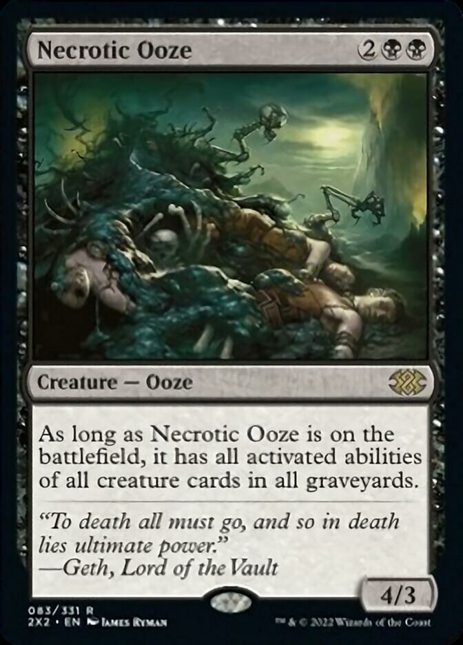 Necrotic Ooze [Double Masters 2022] | Gamer Loot