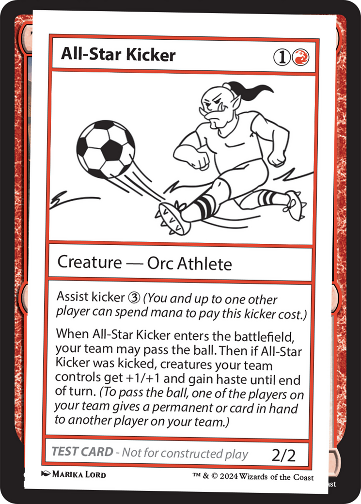 All-Star Kicker [Mystery Booster 2 Playtest Cards] | Gamer Loot