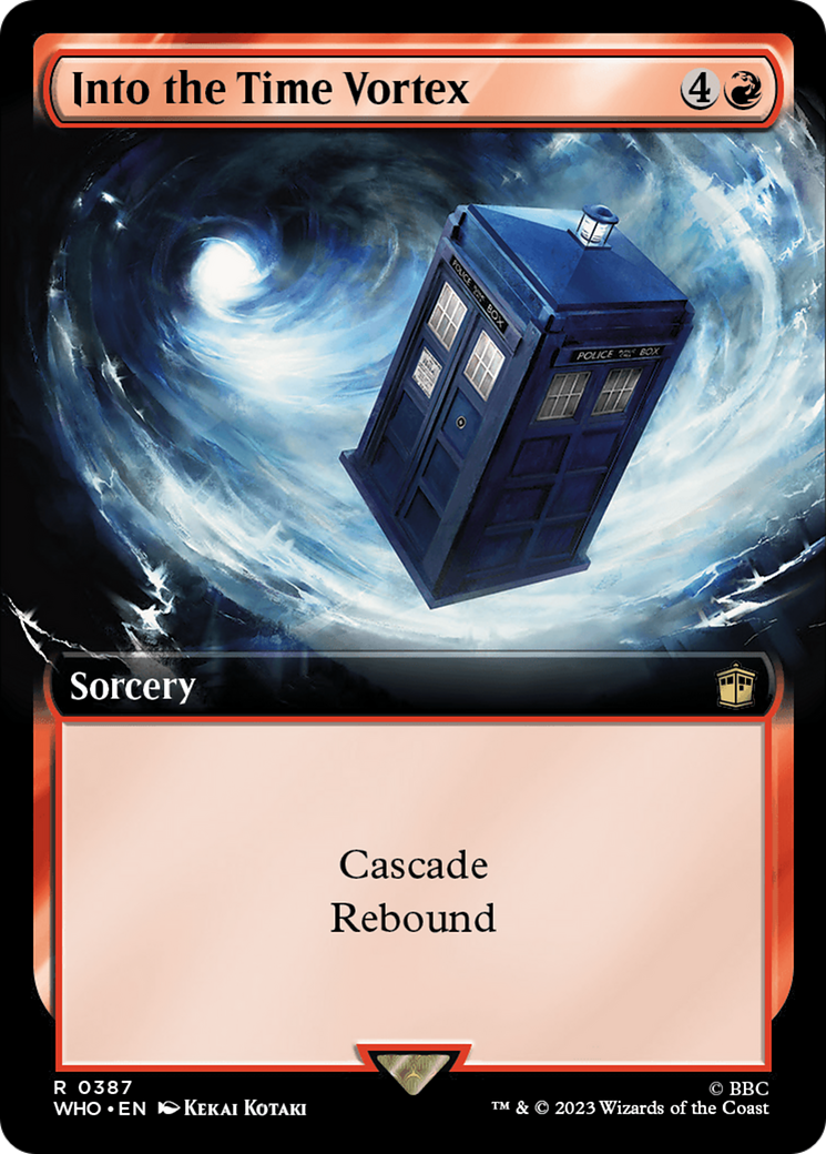 Into the Time Vortex (Extended Art) [Doctor Who] | Gamer Loot