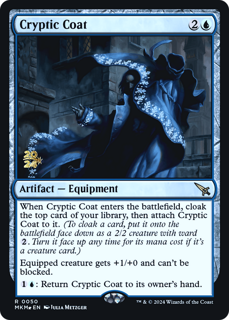 Cryptic Coat [Murders at Karlov Manor Prerelease Promos] | Gamer Loot