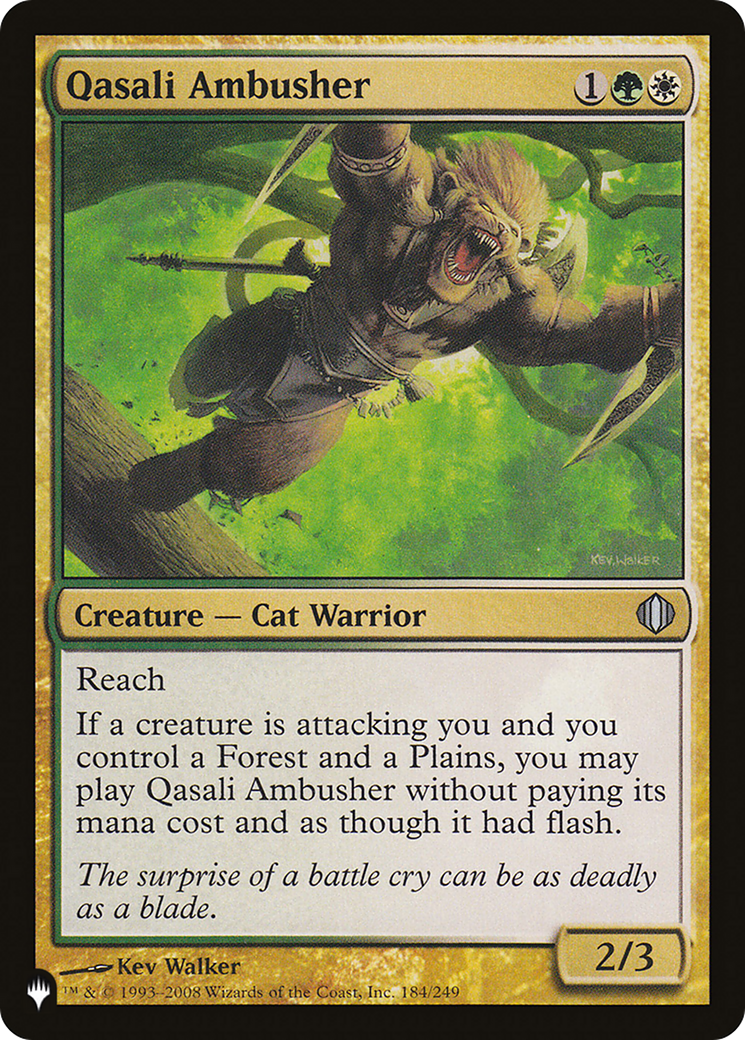 Qasali Ambusher [The List Reprints] | Gamer Loot