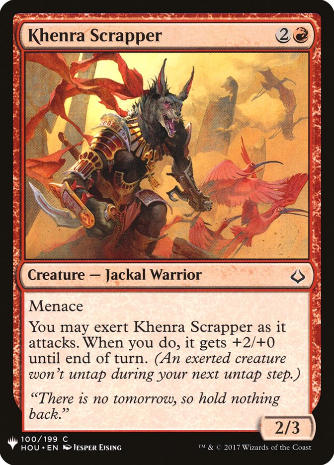 Khenra Scrapper [Mystery Booster] | Gamer Loot