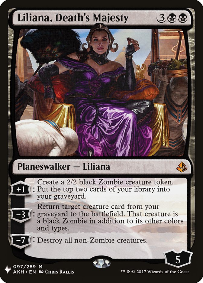 Liliana, Death's Majesty [The List] | Gamer Loot