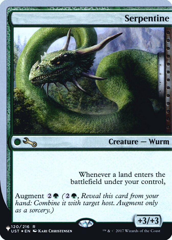 Serpentine (Unfinity Foil Edition) [The List] | Gamer Loot