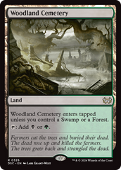 Woodland Cemetery [Duskmourn: House of Horror Commander] | Gamer Loot