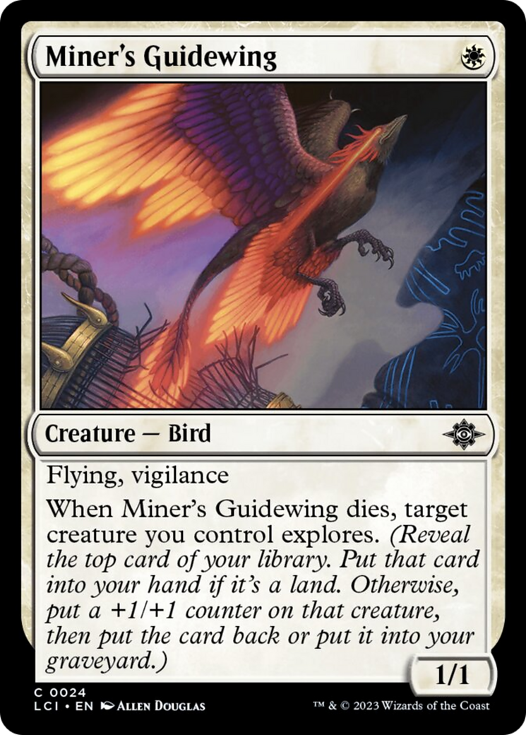 Miner's Guidewing [The Lost Caverns of Ixalan] | Gamer Loot