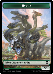 Hydra // Boar Double-Sided Token [Modern Horizons 3 Commander Tokens] | Gamer Loot