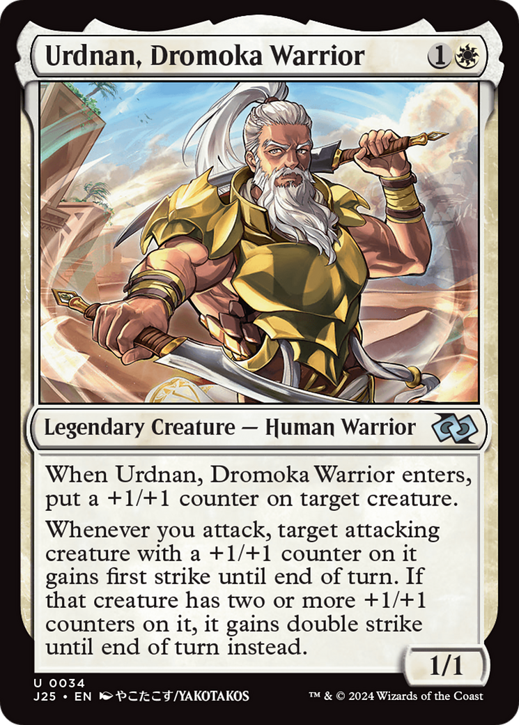 Urdnan, Dromoka Warrior (Anime) [Foundations Jumpstart] | Gamer Loot