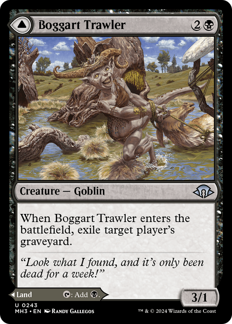 Boggart Trawler // Boggart Bog [Modern Horizons 3] | Gamer Loot