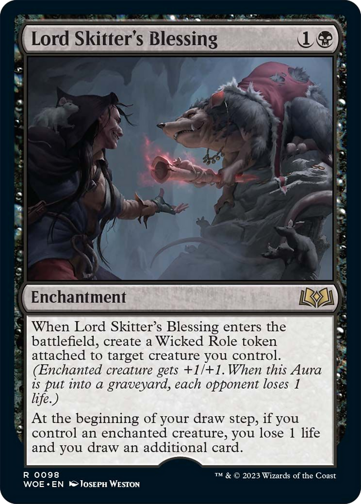 Lord Skitter's Blessing [Wilds of Eldraine] | Gamer Loot