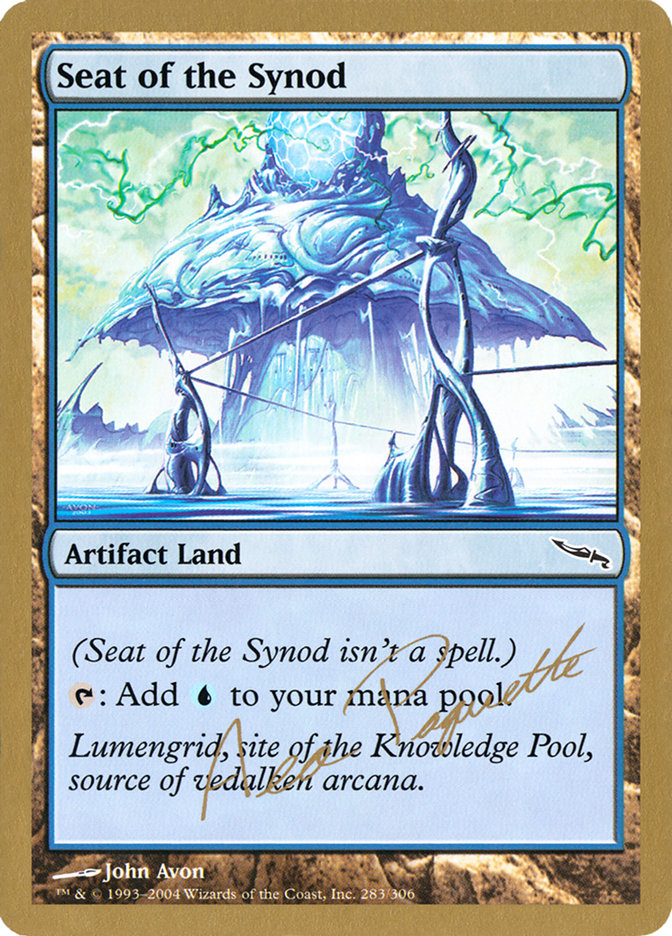 Seat of the Synod (Aeo Paquette) [World Championship Decks 2004] | Gamer Loot