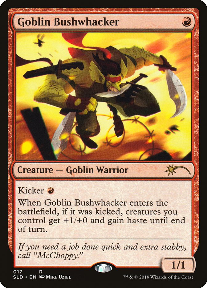 Goblin Bushwhacker [Secret Lair Drop Series] | Gamer Loot