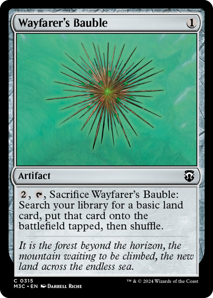 Wayfarer's Bauble (Ripple Foil) [Modern Horizons 3 Commander] | Gamer Loot