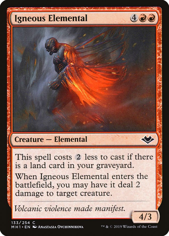 Igneous Elemental [Modern Horizons] | Gamer Loot