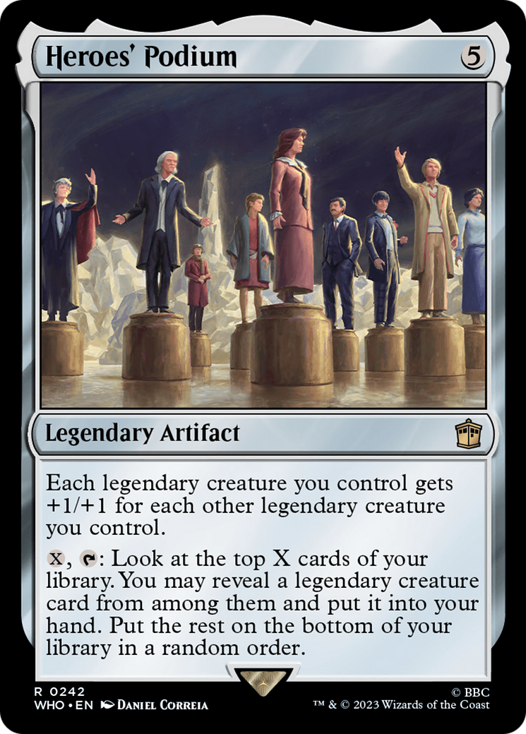 Heroes' Podium [Doctor Who] | Gamer Loot