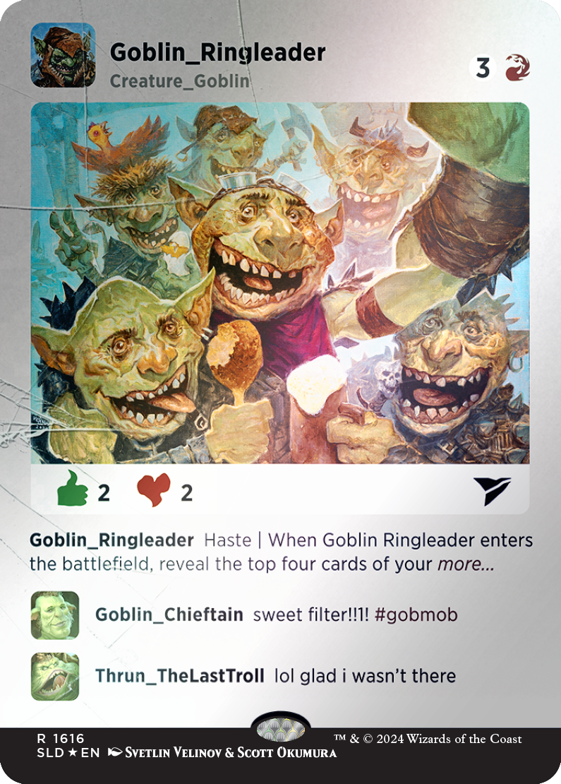 Goblin Ringleader (Rainbow Foil) [Secret Lair Drop Series] | Gamer Loot