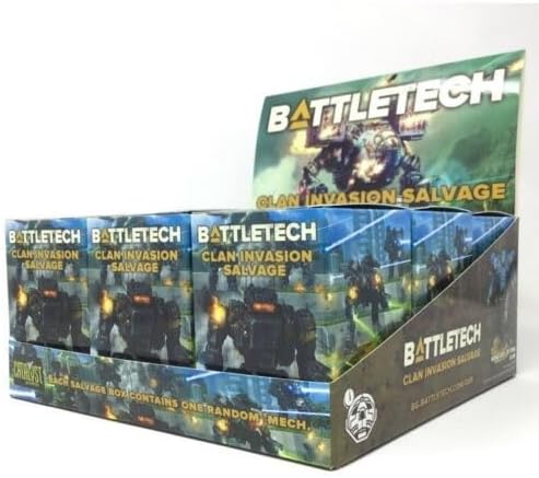 Battletech Clan Invasion Salvage Blind Box | Gamer Loot