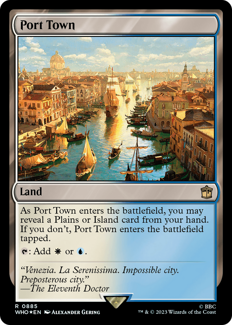 Port Town (Surge Foil) [Doctor Who] | Gamer Loot