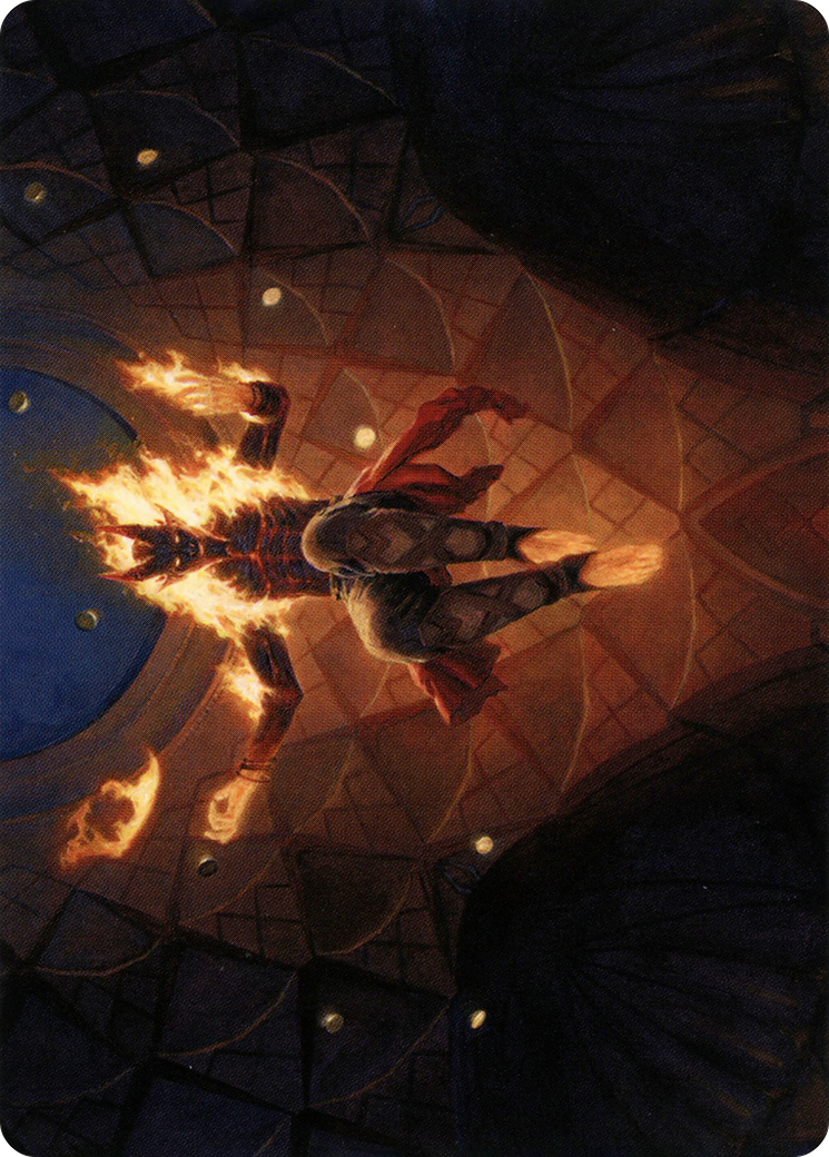 Yusri, Fortune's Flame Art Card [Modern Horizons 2 Art Series] | Gamer Loot