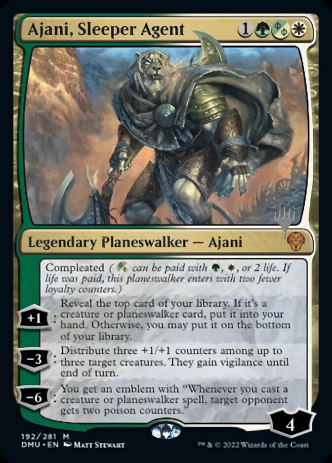 Ajani, Sleeper Agent (Promo Pack) [Dominaria United Promos] | Gamer Loot