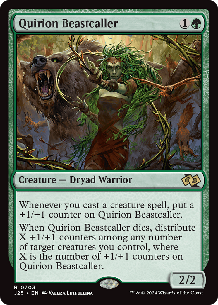 Quirion Beastcaller [Foundations Jumpstart] | Gamer Loot