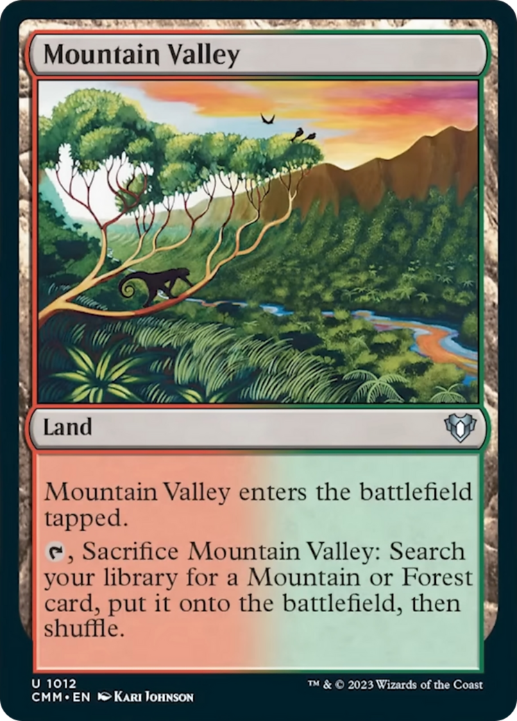 Mountain Valley [Commander Masters] | Gamer Loot