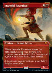 Imperial Recruiter (Borderless Alternate Art) [Modern Horizons 2] | Gamer Loot