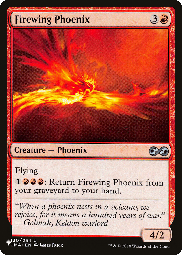 Firewing Phoenix [The List Reprints] | Gamer Loot