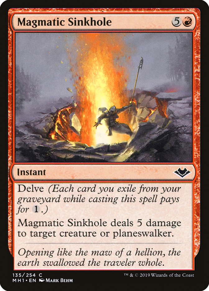 Magmatic Sinkhole [Modern Horizons] | Gamer Loot