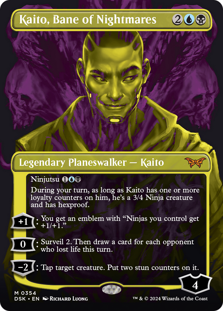 Kaito, Bane of Nightmares (Showcase) [Duskmourn: House of Horror] | Gamer Loot