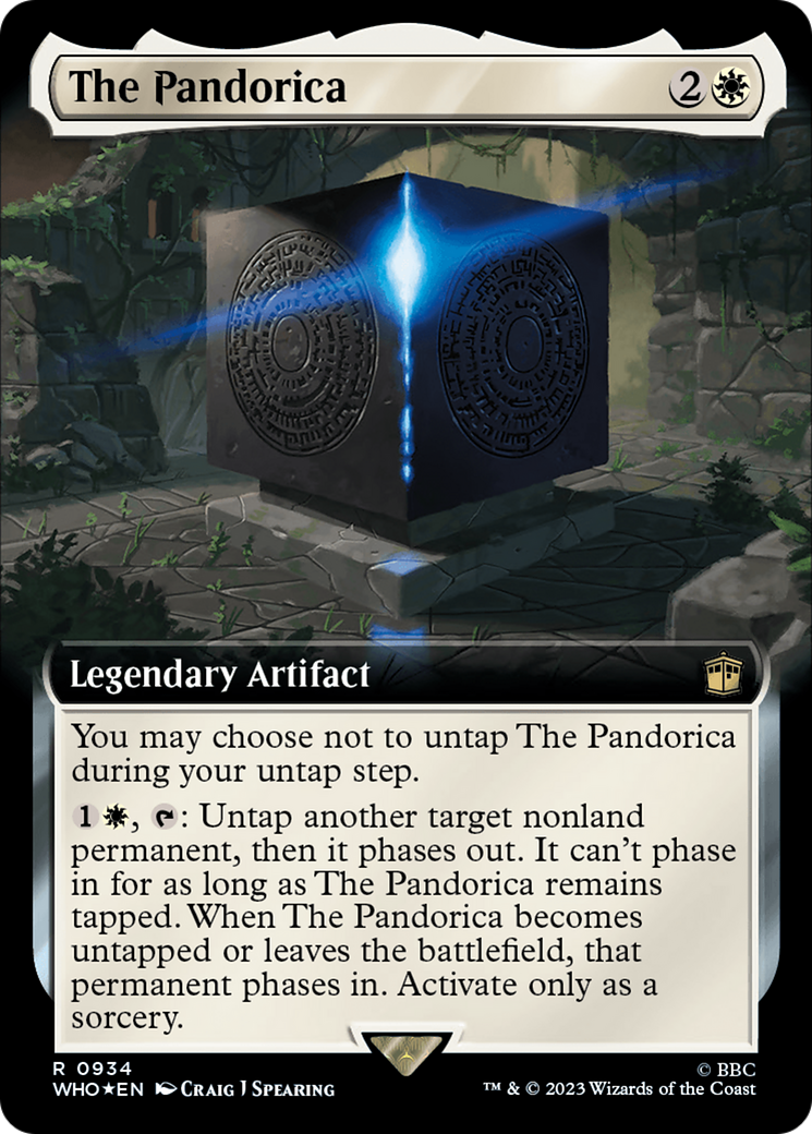 The Pandorica (Extended Art) (Surge Foil) [Doctor Who] | Gamer Loot