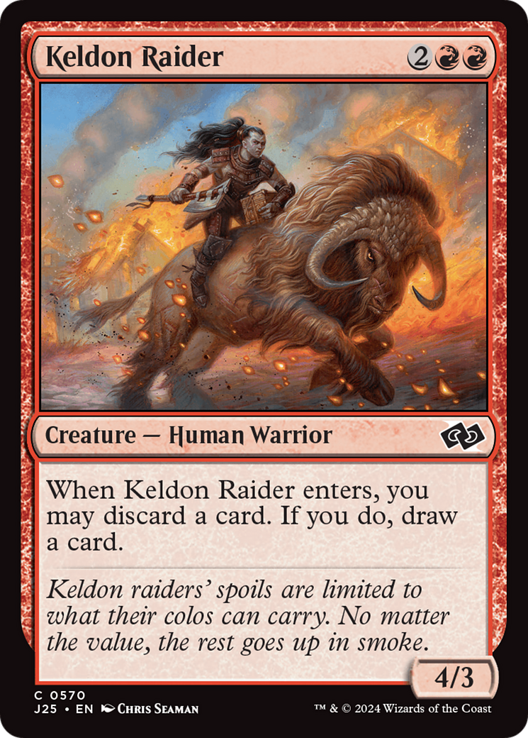 Keldon Raider [Foundations Jumpstart] | Gamer Loot