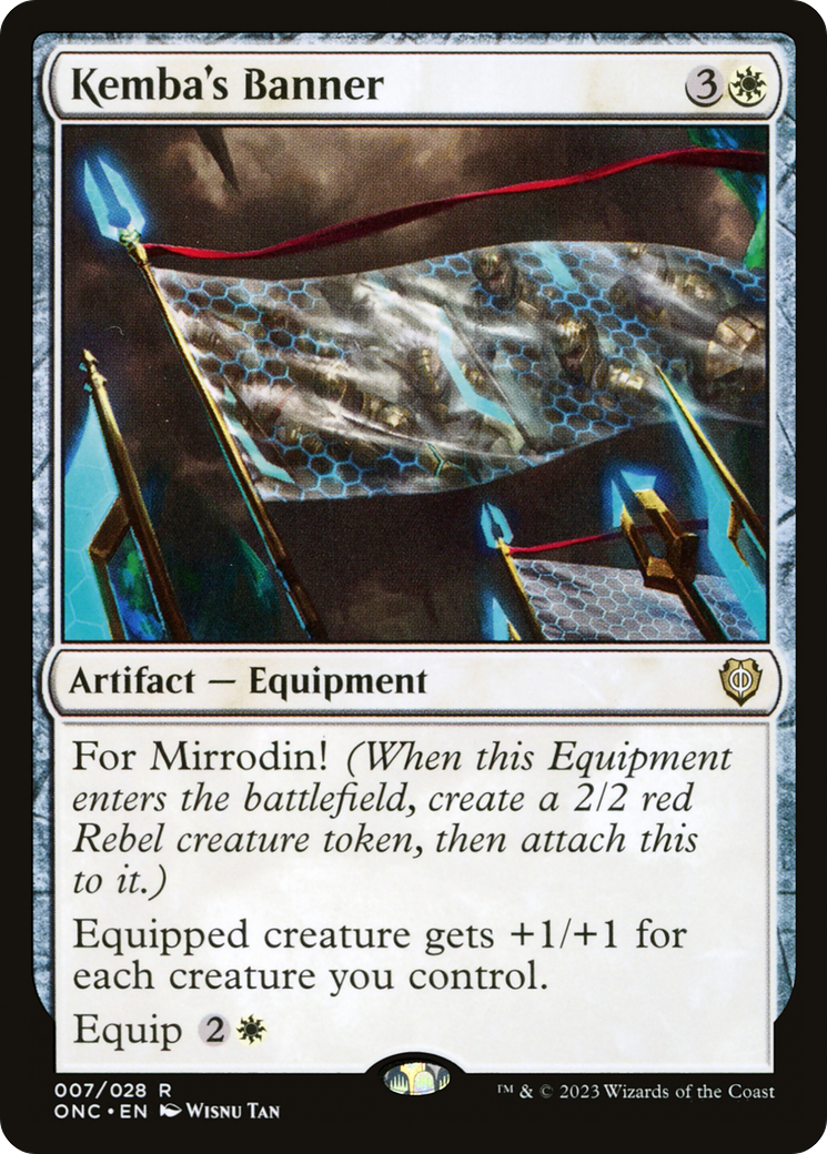 Kemba's Banner [Phyrexia: All Will Be One Commander] | Gamer Loot
