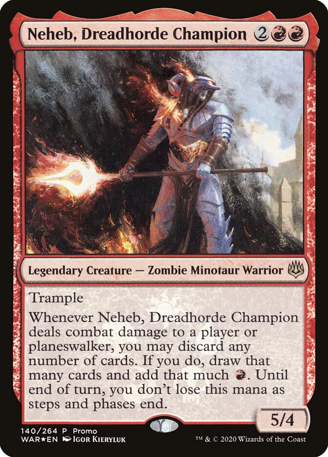 Neheb, Dreadhorde Champion [Resale Promos] | Gamer Loot