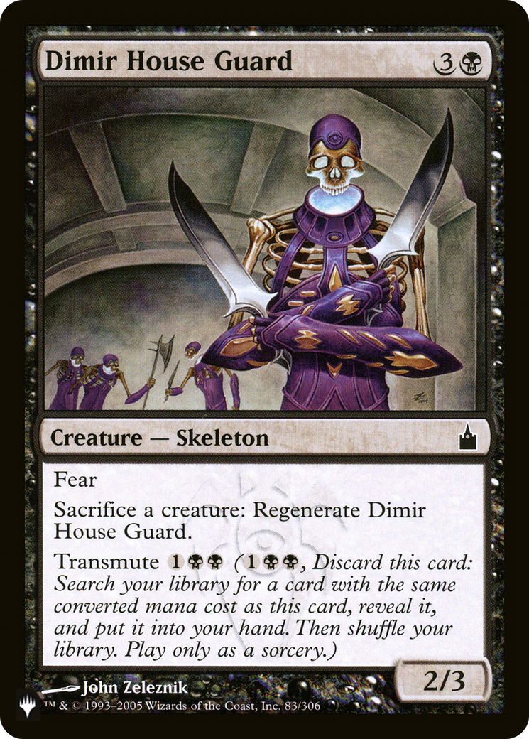 Dimir House Guard [The List Reprints] | Gamer Loot