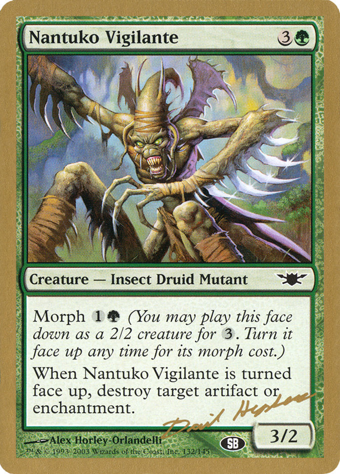 Nantuko Vigilante (Dave Humpherys) (SB) [World Championship Decks 2003] | Gamer Loot