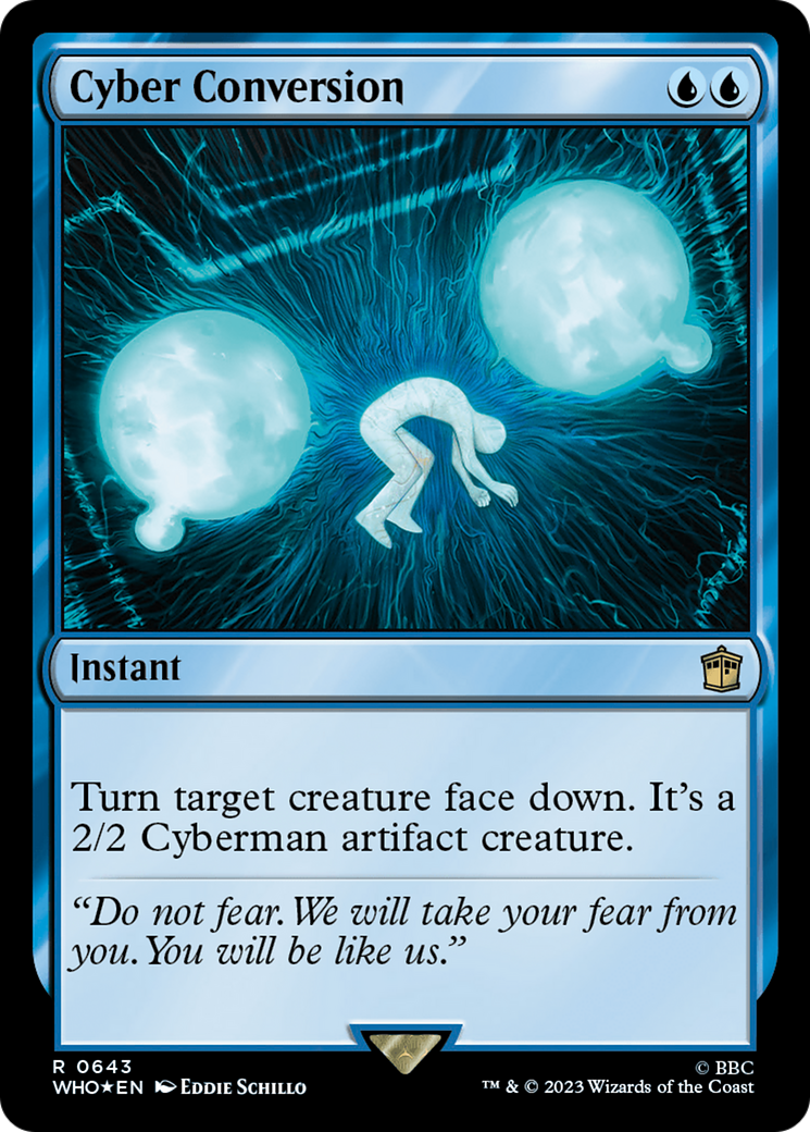 Cyber Conversion (Surge Foil) [Doctor Who] | Gamer Loot