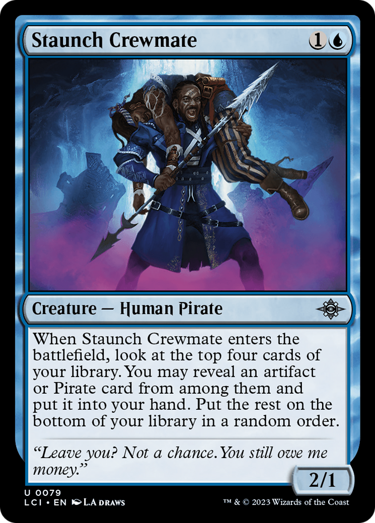 Staunch Crewmate [The Lost Caverns of Ixalan] | Gamer Loot