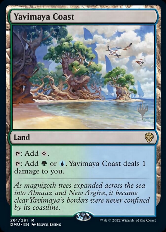 Yavimaya Coast (Promo Pack) [Dominaria United Promos] | Gamer Loot