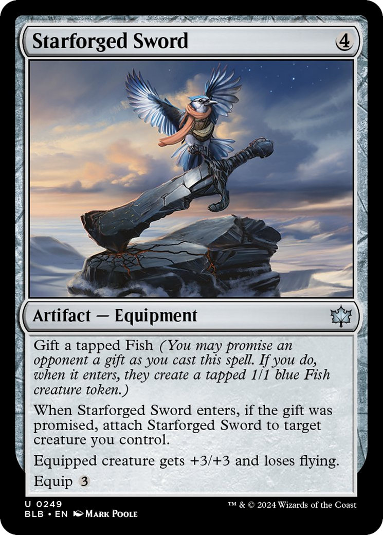 Starforged Sword [Bloomburrow] | Gamer Loot