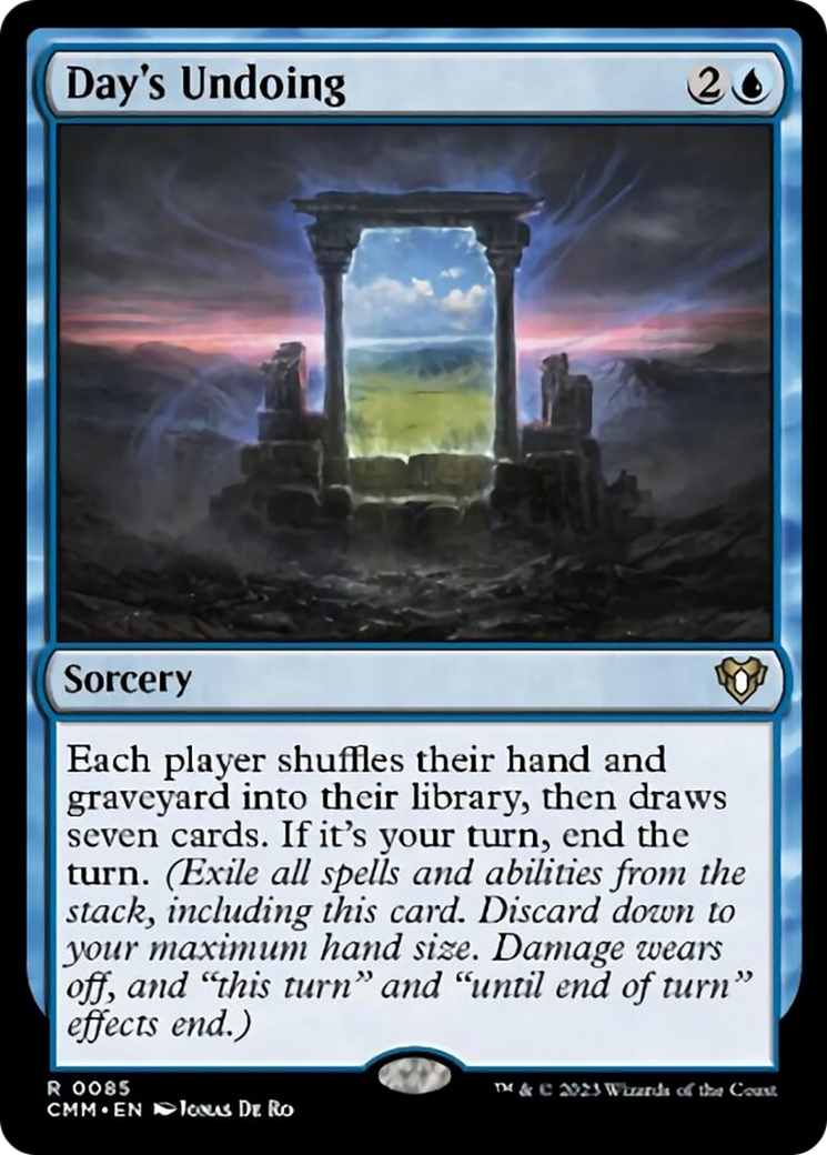 Day's Undoing [Commander Masters] | Gamer Loot