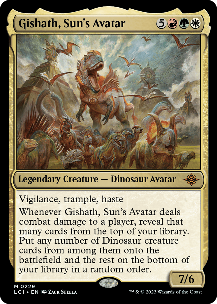 Gishath, Sun's Avatar [The Lost Caverns of Ixalan] | Gamer Loot