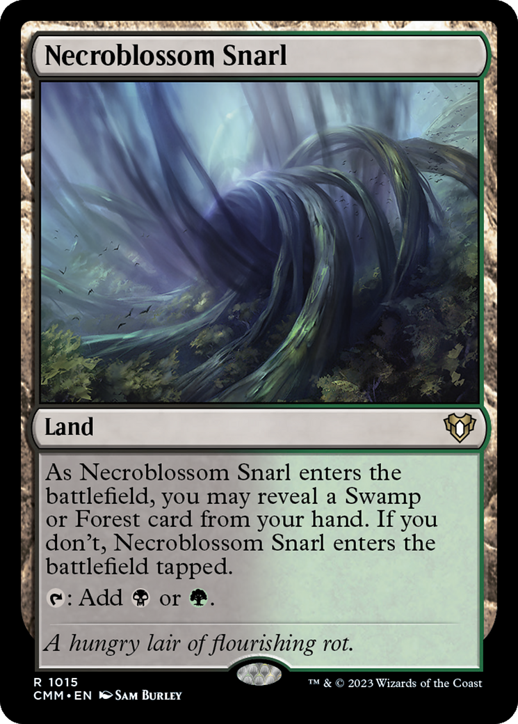 Necroblossom Snarl [Commander Masters] | Gamer Loot